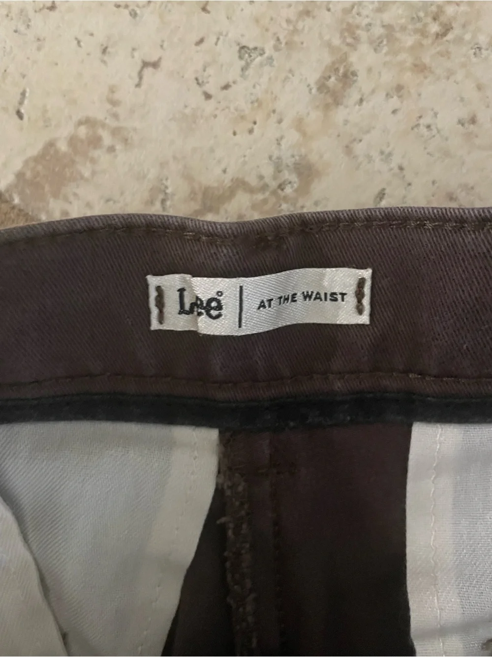 Vintage Lee Brown Jeans - cotton brown jeans